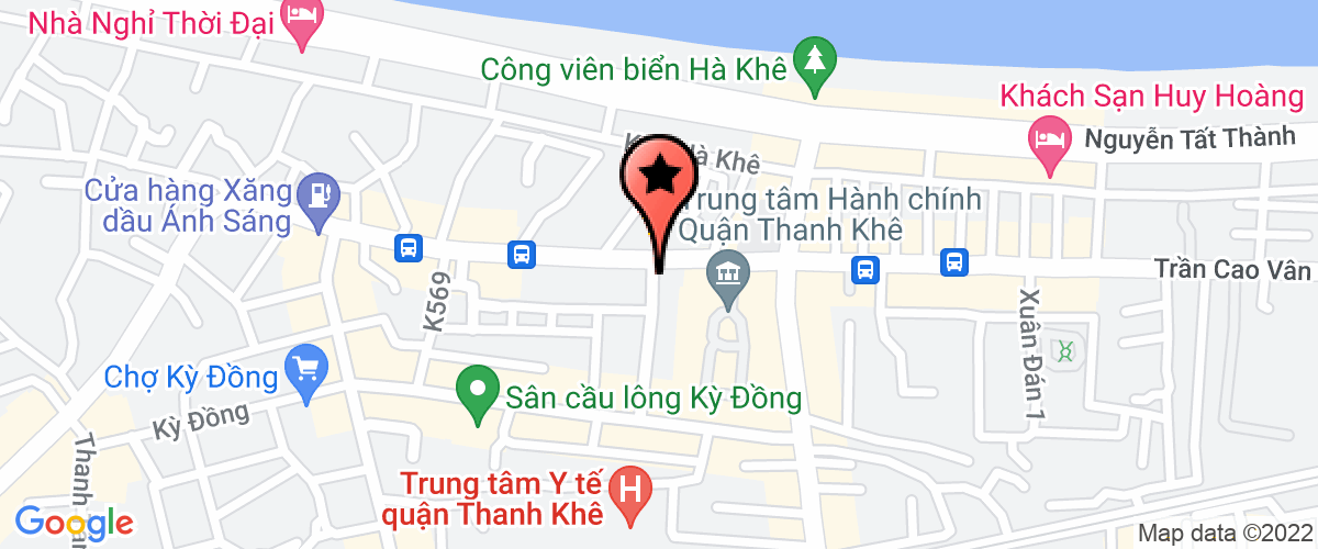 Map go to Da Nang Tourism Market Services Trading Company Limited