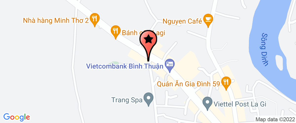 Map go to Resort Bien Xanh Company Limited
