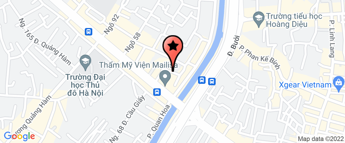 Map go to co phan Van Phuc An Company