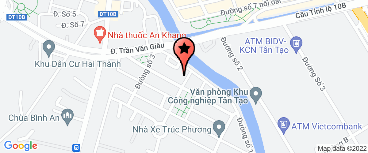Map go to Thanh Thu Development Investment Company Limited