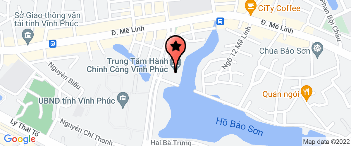 Map go to Dich Vu Nam Giang Trading And Construction Company Limited