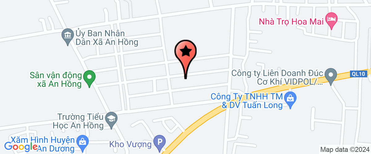 Map go to Hoang Tien Investment Company Limited