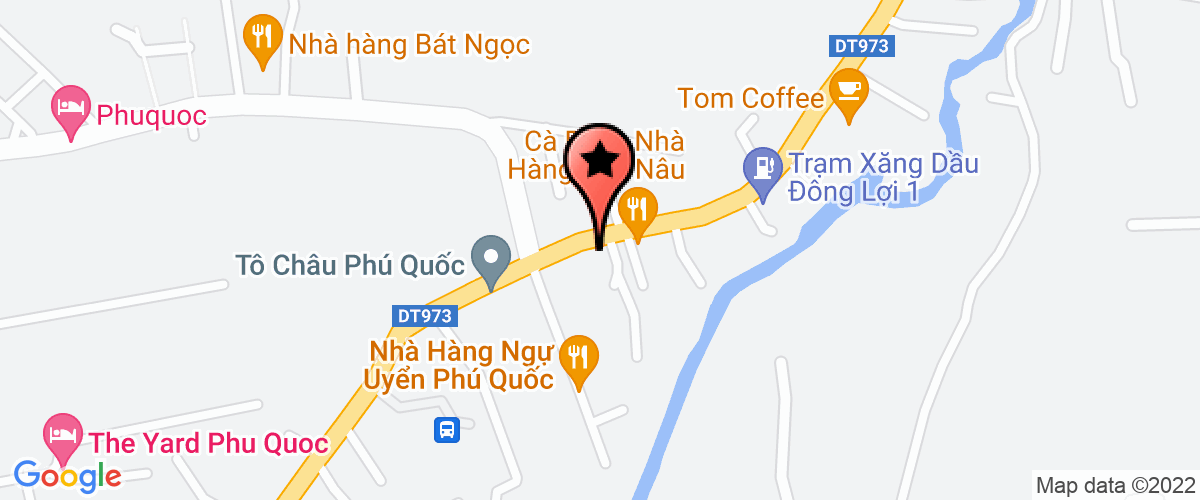 Map go to Tien Loc Phat Phu Quoc Construction Investment Company Limited