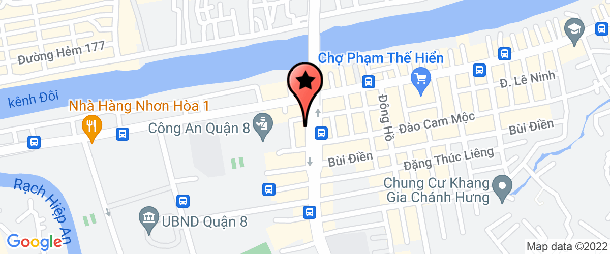 Map go to Chuyen Khoa Tai Thinh Hoc Thanh Vu Company Limited