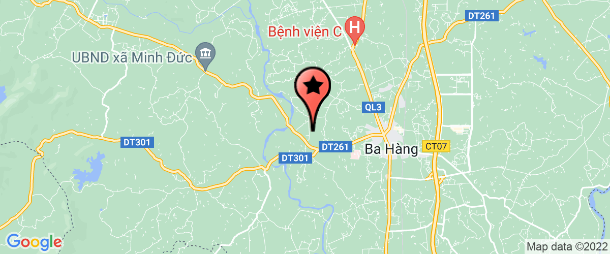 Map go to Lam San Minh Khanh Processing Company Limited