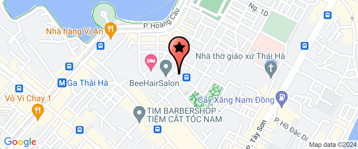 Map go to Mat Troi Viet Trading Joint Stock Company