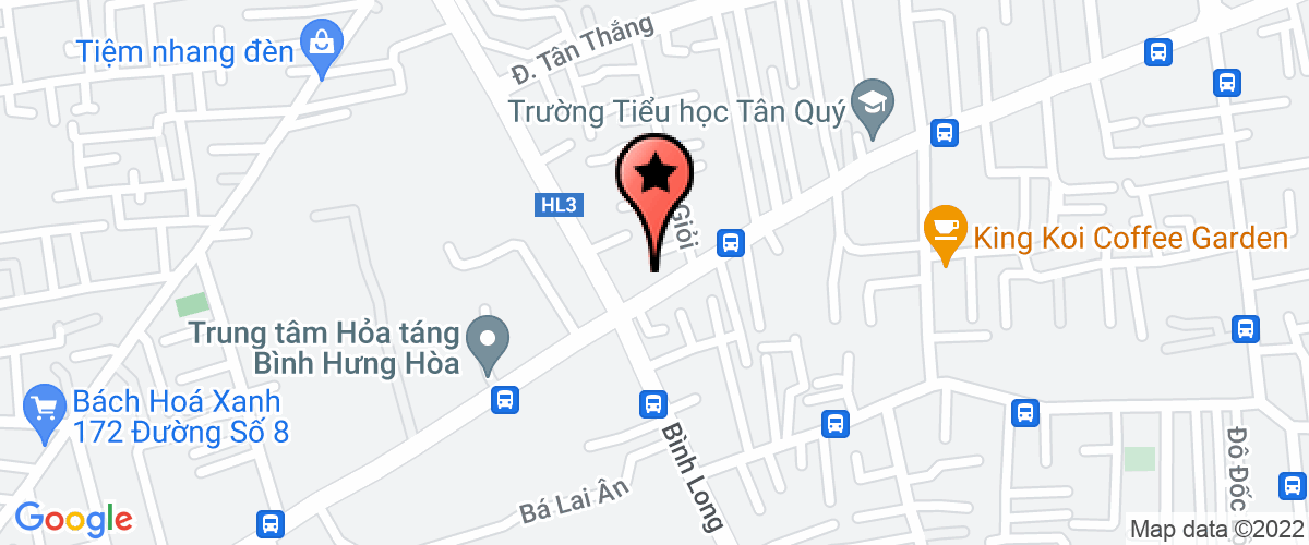 Map go to Vua Ngoc Bich Company Limited