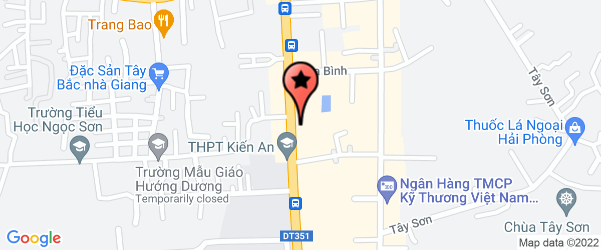 Map go to Dem Viet Han Production Trading Company Limited