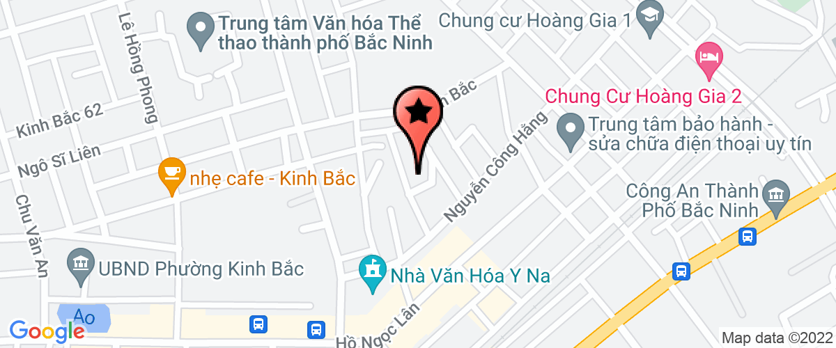 Bản đồ đến Công Ty TNHH May Thời Trang Việt Thu