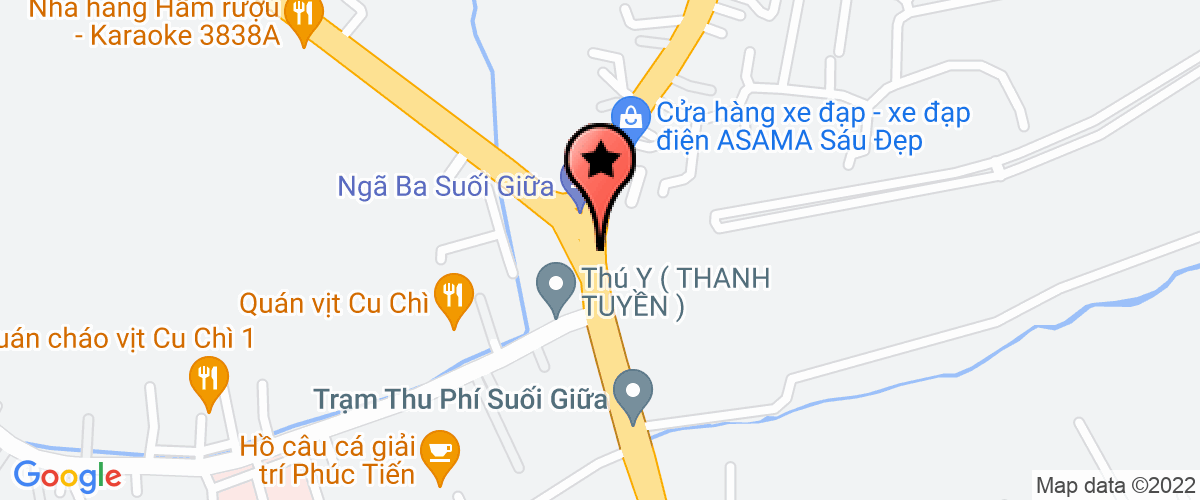 Map go to Thanh Hoa Telecommunication Service Company Limited
