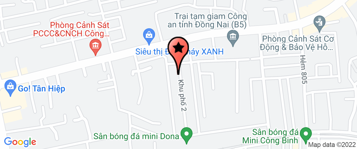 Map go to Thien Anh Minh Education Company Limited
