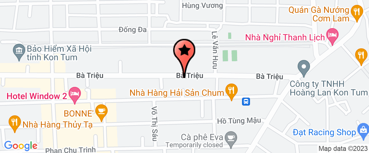 Map go to Bao hiem xa hoi thanh pho Kon Tum