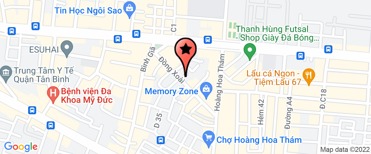 Map go to Tham My Spa Monlee Service Company Limited