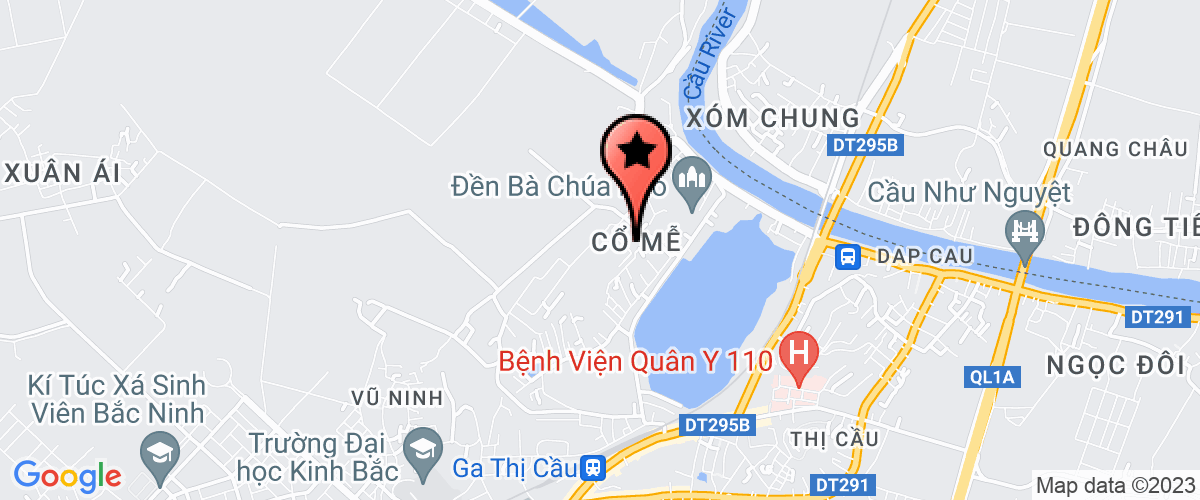 Map go to CP dao tao va chuyen giao cong nghe V.T.I Company