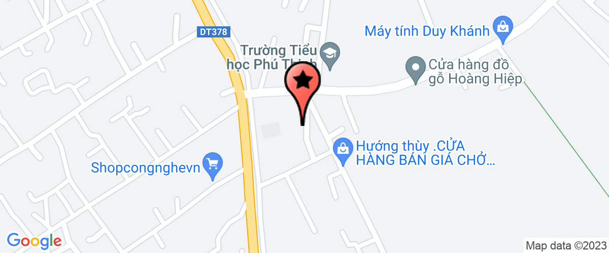Map go to Cuong Anh Construction And Furniture Service Trading Company Limited