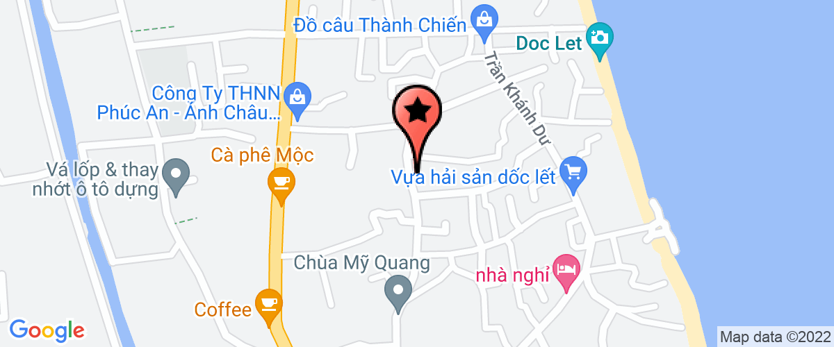 Map go to Nuoi Trong Blue Genetics Vinh Van Phong Seafood Supplies Supply Company Limited