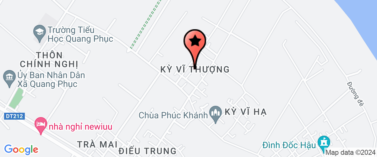 Map go to Thai Duong Import Export Construction Joint Stock Company