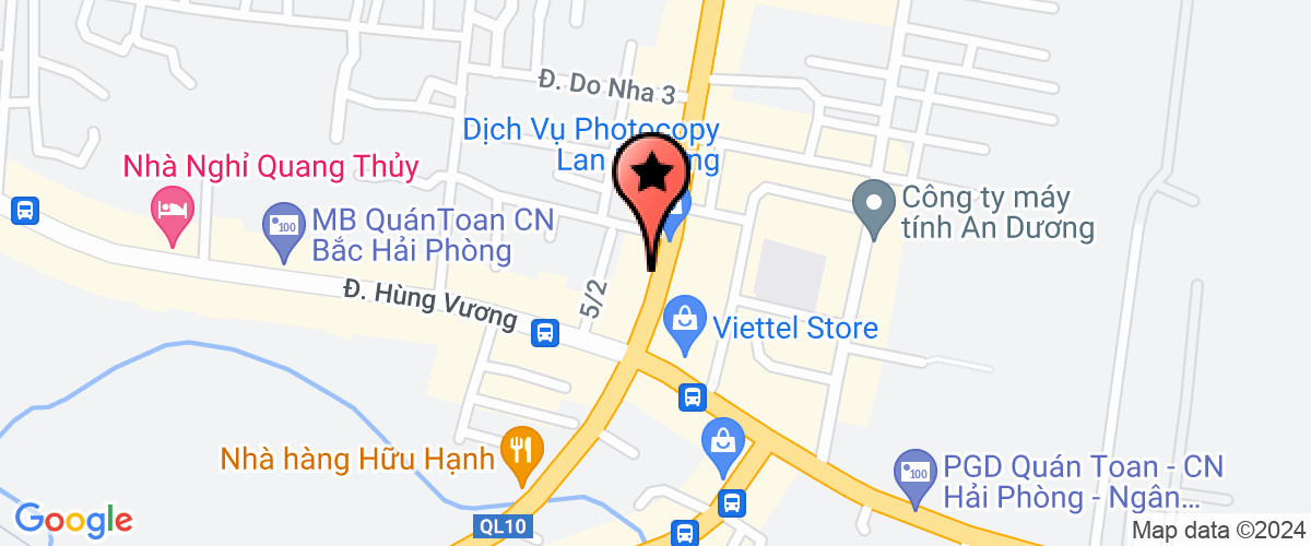 Map go to Hai Hoan Trading And Investment Company Limited
