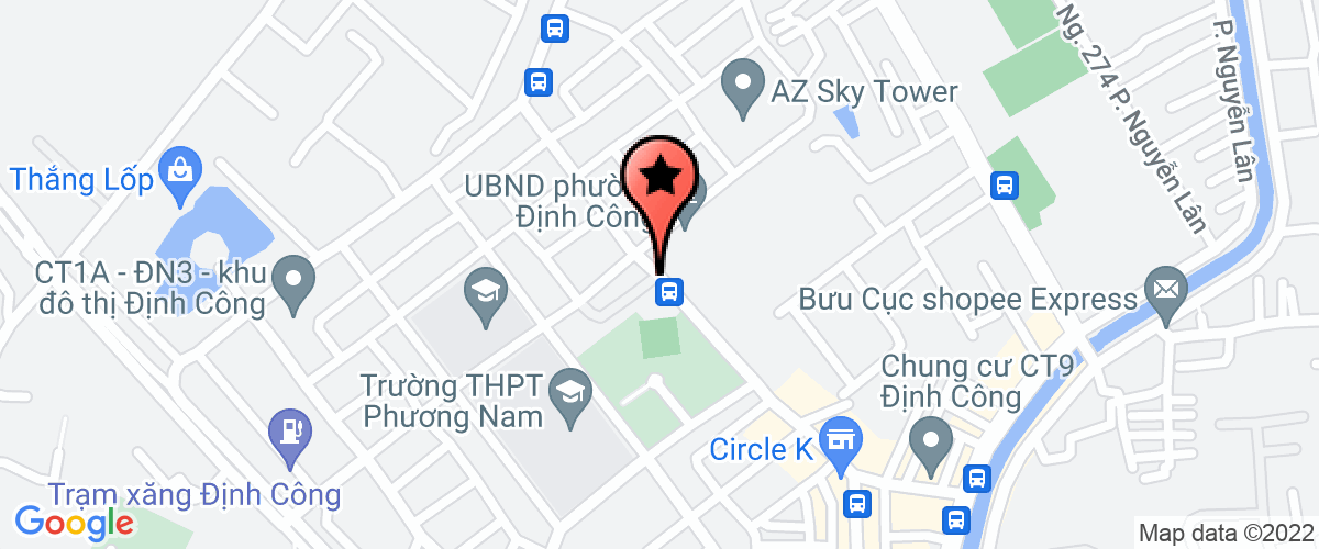 Map go to Dai Nam Industrial Science Joint Stock Company