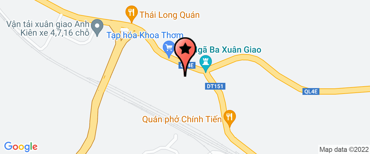 Map go to Chan nuoi gia suc gia cam Quy Hien Co-operative