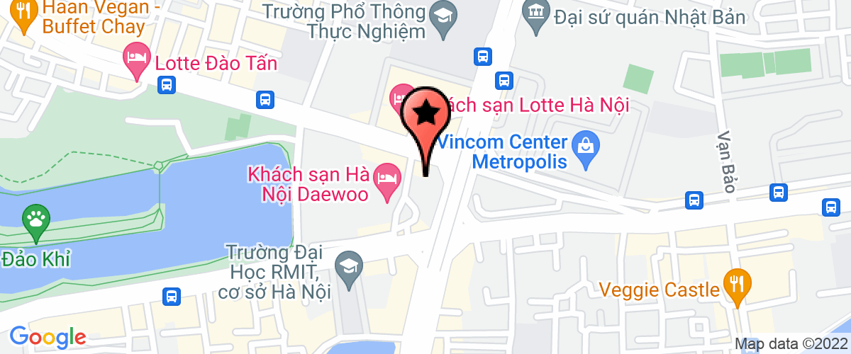 Map go to Afica Holdings Vietnam Joint Stock Company