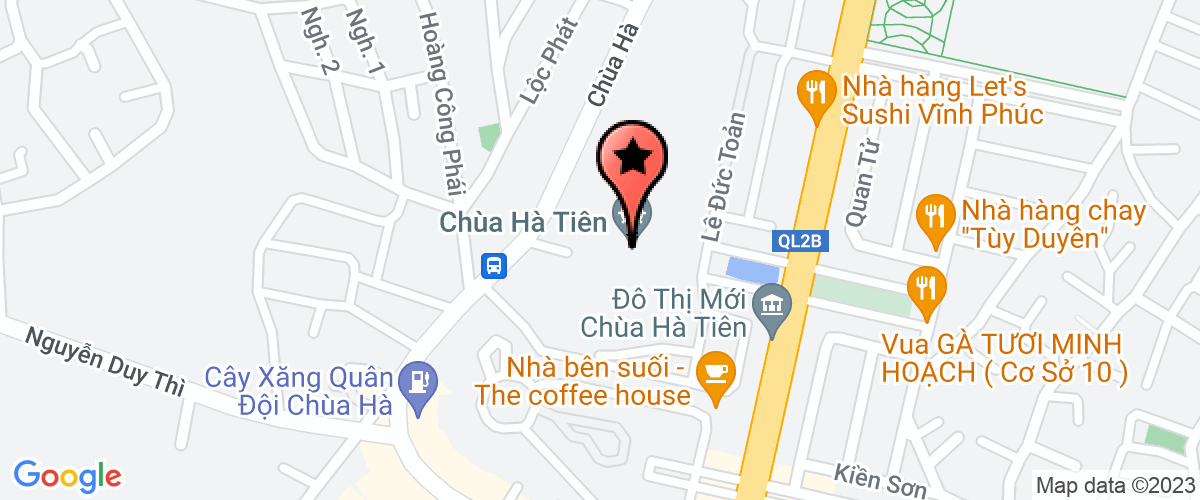 Map go to Lam Hai Insurance Agent One Member Company Limited