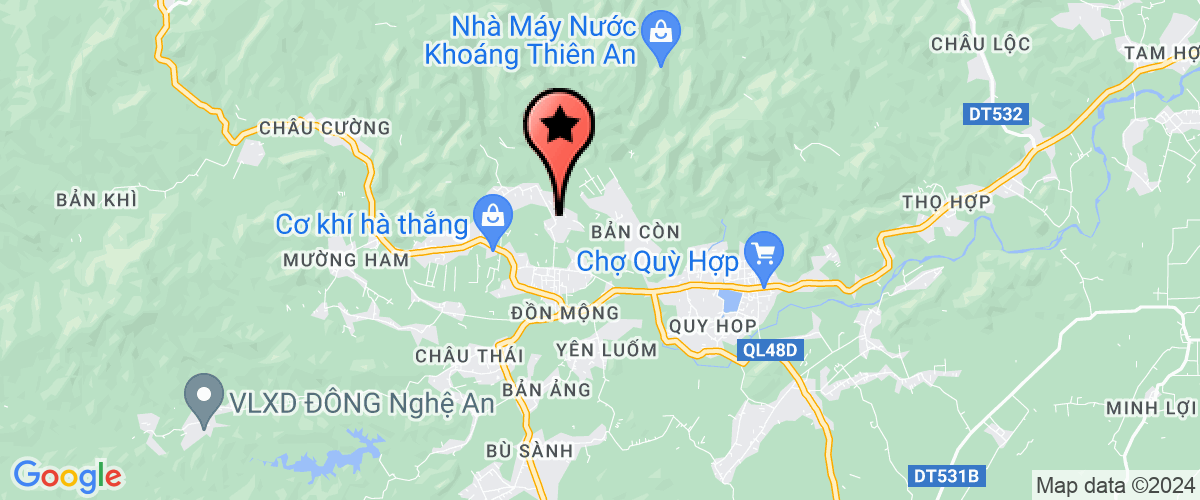 Map go to Quang Long Trading And Production Joint Stock Company