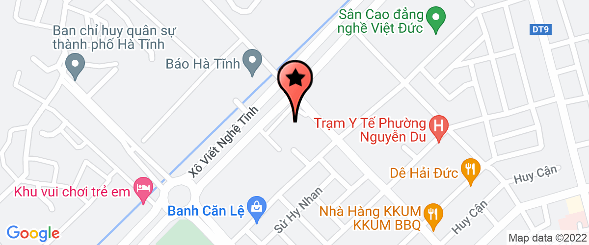 Map go to Minh My Company Limited