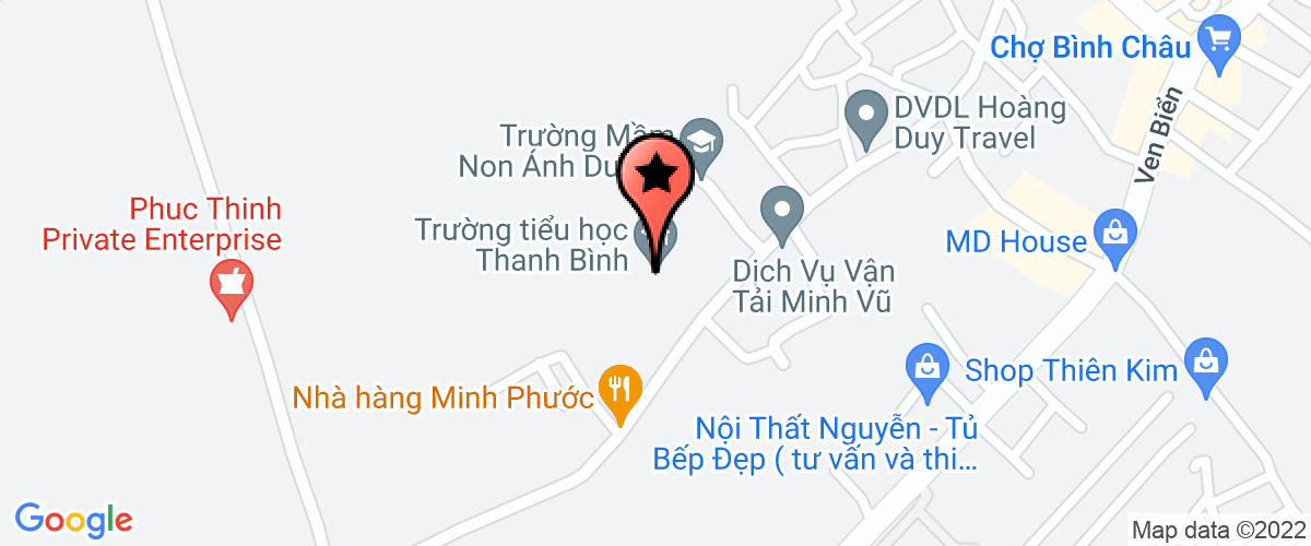 Map go to Bao Toan Nguyen Private Enterprise