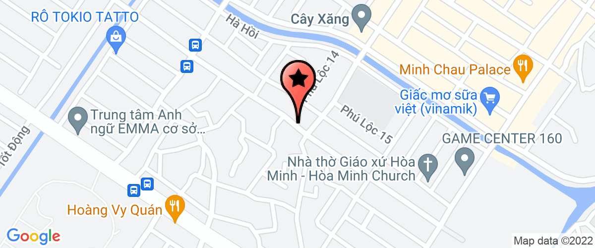Map go to Minh Thu Tran Company Limited