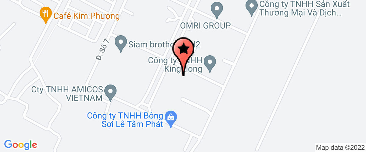Bản đồ đến Chi Nhánh Công Ty TNHH Hải âu Sài Gòn
