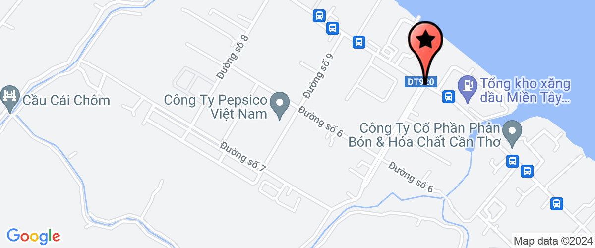 Map go to Che bien phu pham thuy san Honoroad VietNam Company Limited