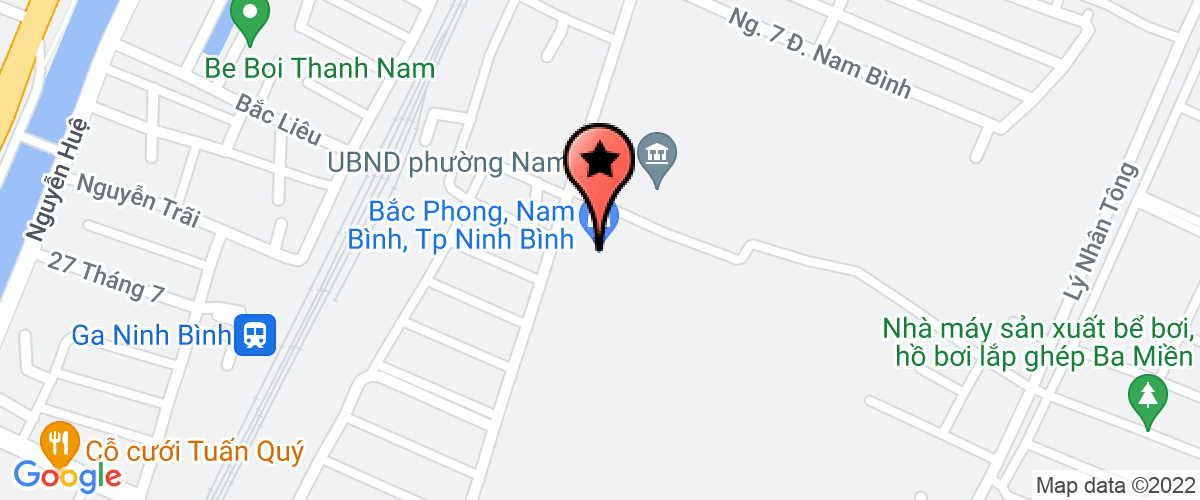 Map go to Hung Hau Private Enterprise