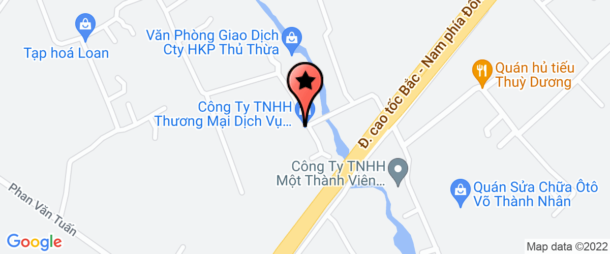 Map go to Van Thien Hai Service Trading Company Limited