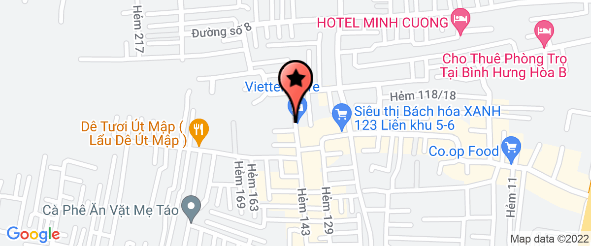 Map go to an Binh General Clinic Company Limited