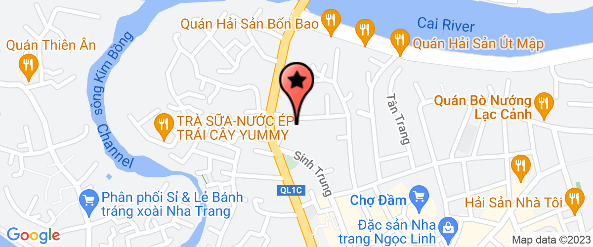 Map go to Ấn Quoc Thien Printing Company Limited