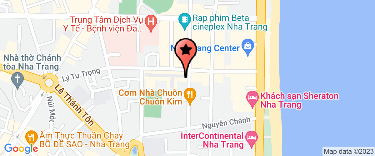Map go to Sinh Hoat Thanh Nien Thanh Pho Nha Trang Center