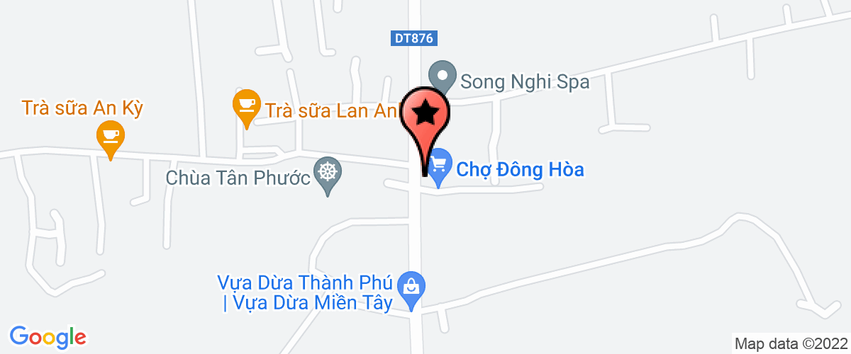 Map go to Thach Ha Private Enterprise