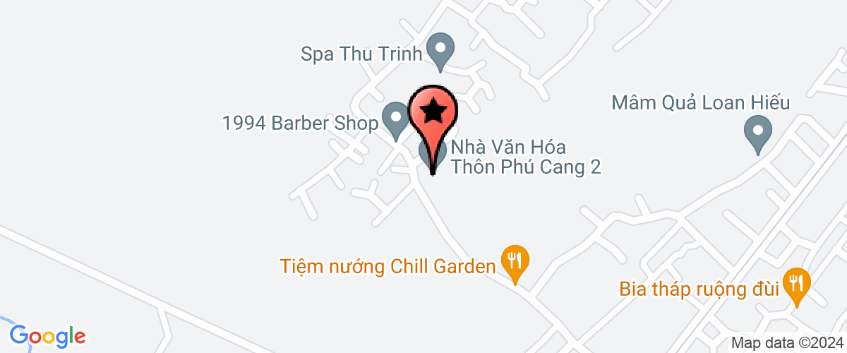 Map go to Van Phu 2 Elementary School