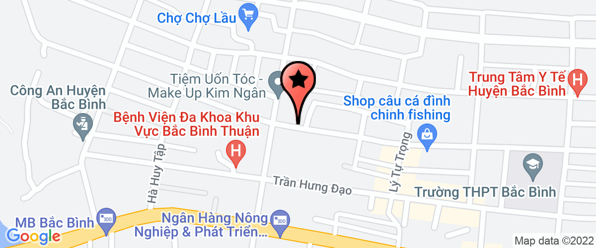 Map go to Vung Bac Binh District Development program