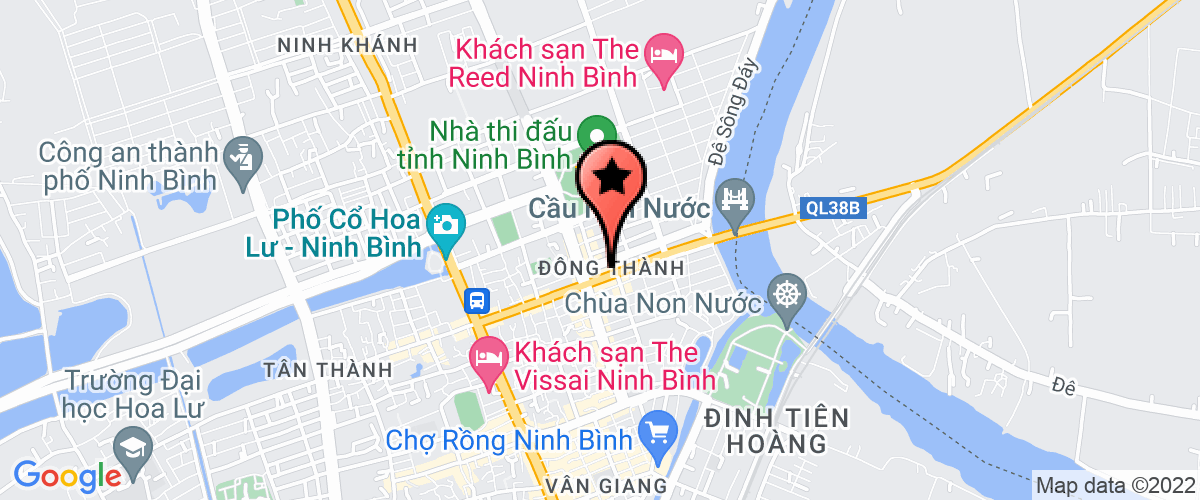 Map go to Tram kiem nghiem duoc pham Ninh binh