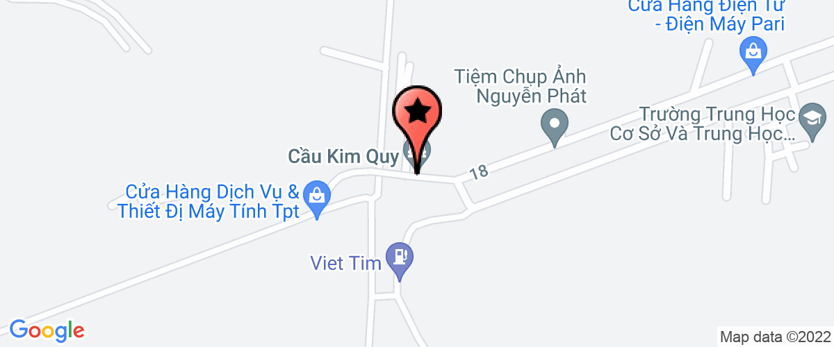 Map go to 01 Thanh Vien Hung anh Company Limited