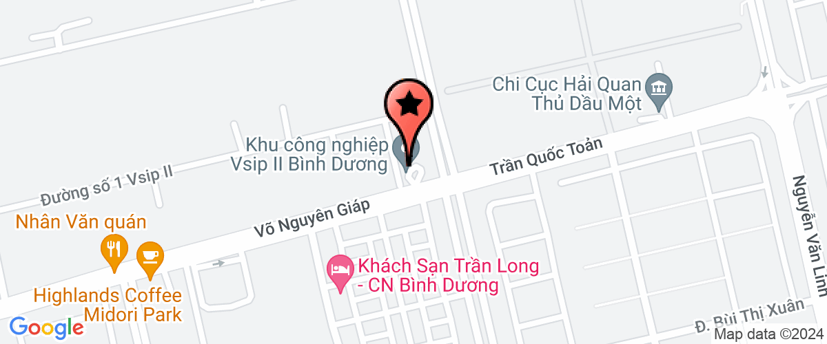 Bản đồ đến Công ty TNHH V & S PACKAGING Việt Nam