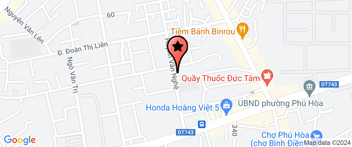 Map go to TM DV Bach Hop And Company Limited