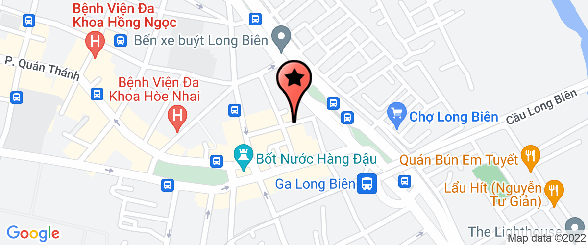 Map go to Namy Thanh Joint Stock Company
