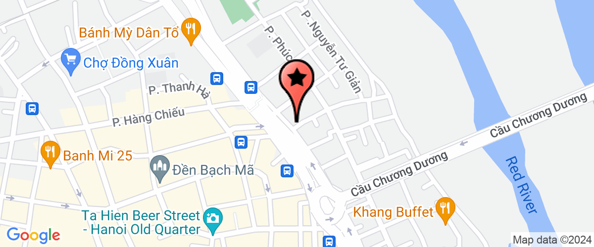Map go to Orange VietNam Food Company Limited