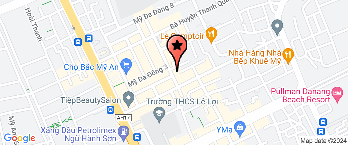 Map go to Da Trung Trading And Construction Joint Stock Company