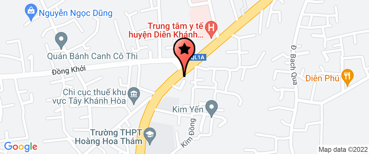 Bản đồ đến Công Ty TNHH Sơn Anh Tâm