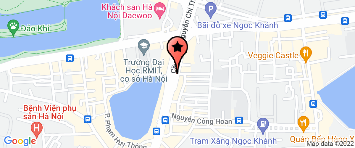 Map go to Viet Thien Phu Agriculture Corporation