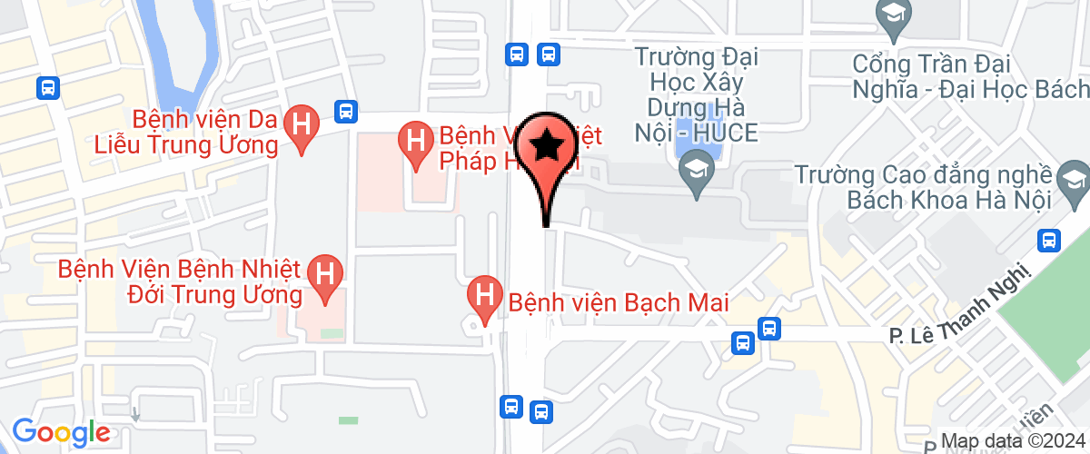 Map go to kham chua benh dong tay y viet - trung Company Limited